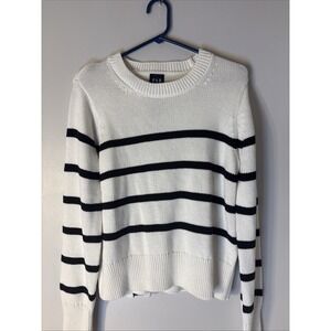GAP Sweater Women's Size‎ XS Blue Crewneck Long Sleeve Cotton Knit NWT
